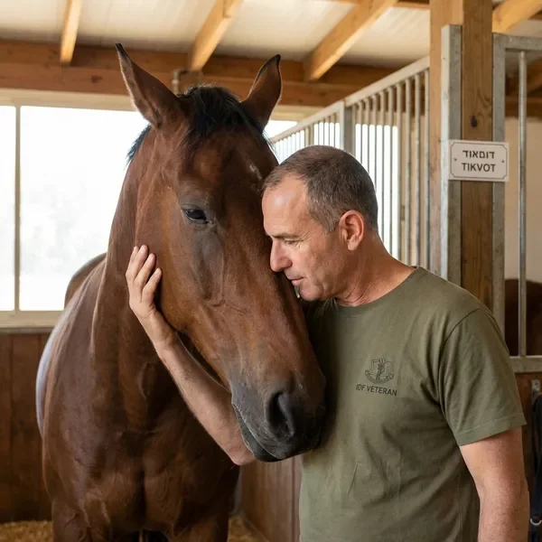 טיפול בסוסים לפצועי צהל